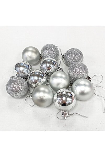 Herdekora Christmas Ball 12 Pack Lame 4 Cm.