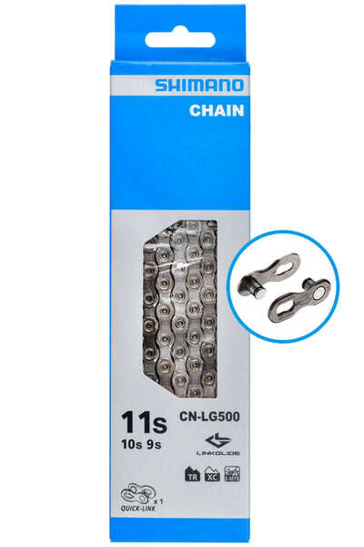 Shimano CN-LG500 1011 VİTES 116 BAKLA (Quick-Link Dahil) ZİNCİR