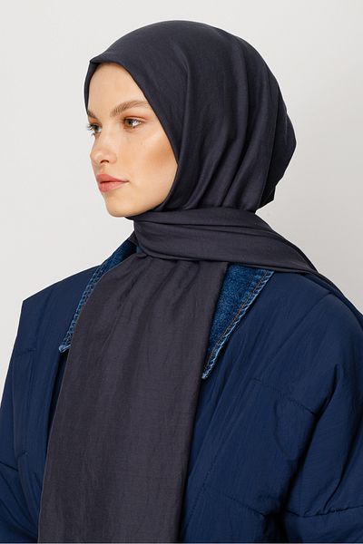 Mooncorn Anthracite Cotton Scarf Shawl
