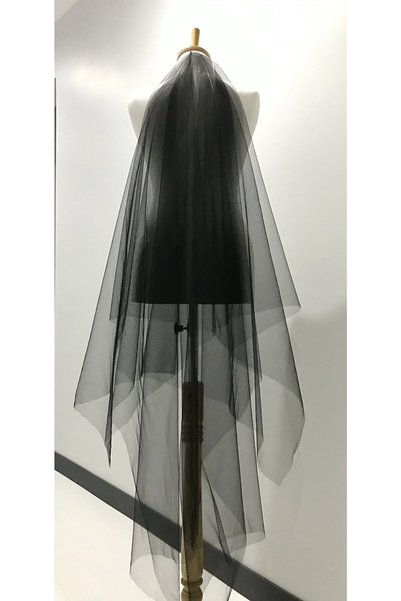 BBA TULLE STORE SİUAH DUVAK ÇİFT KATLI SİYAH DUVAK Gelin,duvak,Gelinlik Aksesuar,,Nikah Aksesuari,