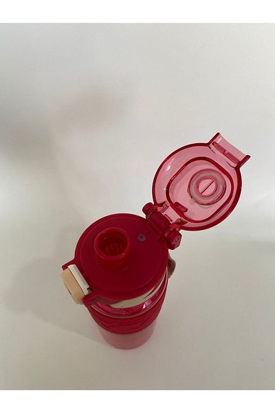 Vagonlife TKK Tritan Flask with Straw T-1019 600 ml Pink