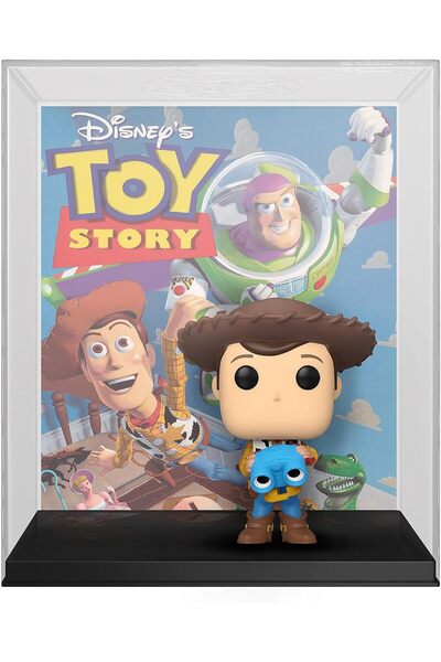 Funko Disney Toy Story - Woody with Lenny the Binoculars Funko Pop! VHS Covers Vinyl Figure