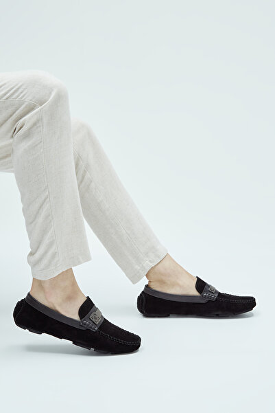 Tamer Tanca Чоловічі туфлі-мокасини з натуральної шкіри 355 14009 Erk Ayk Y23