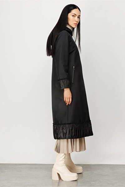 Micca MİCCA GARNİ DETAY SPOR MANTO