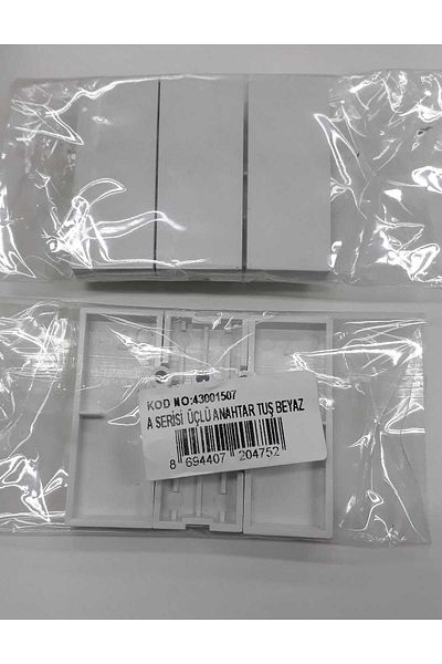 MAKEL Karea Triple Switch Key White