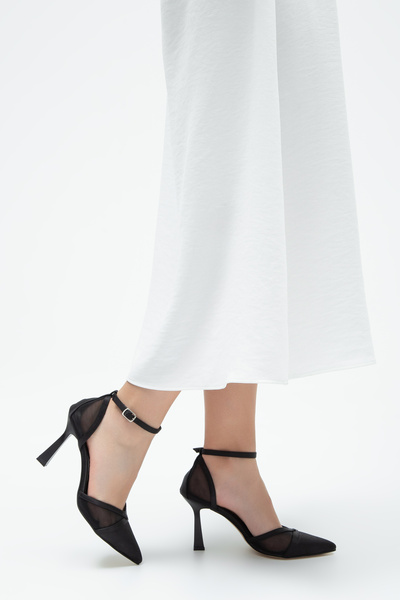 Tamer Tanca Kadın Vegan Topuklu Ayakkabı 828 8155 Bn Ayk Y23