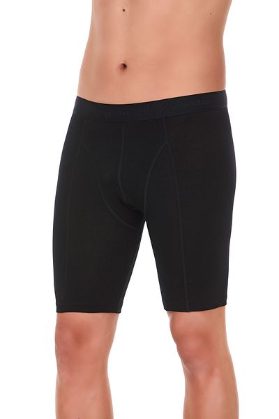 YILDIZ Modal Long Ανδρικά Boxers Μαύρα 2 Τεμάχια