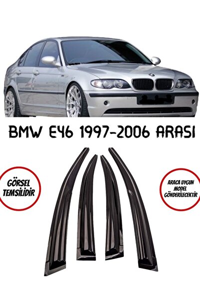 BALP Bmw E46 1997-2006 Arası Uyumlu Cam Rüzgarlık 4lü Takım
