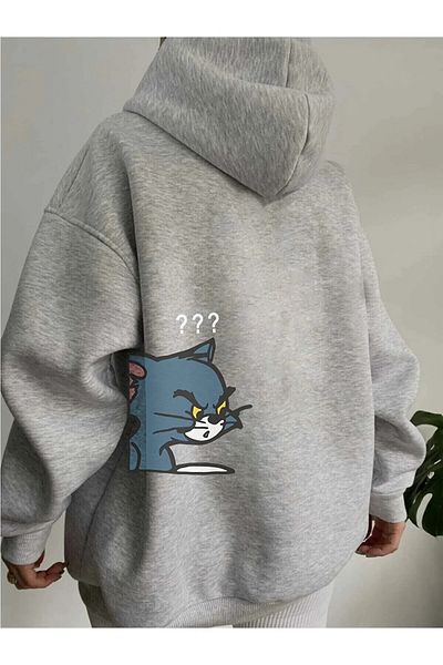 Aqweem Суичър Tom and Jerry Printed Hoodie