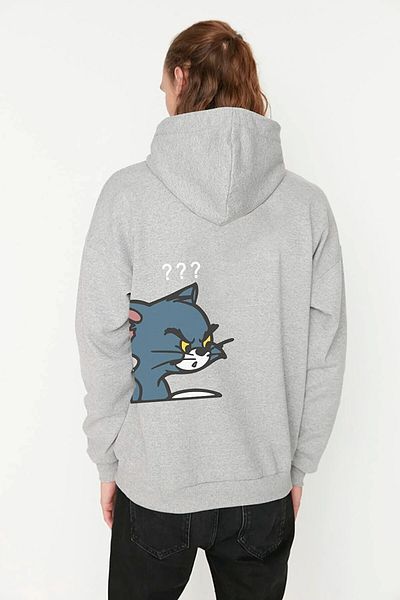 Aqweem Суичър Tom and Jerry Printed Hoodie