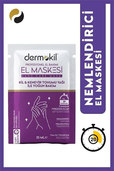 Dermokil Moisturizing Hand Mask with Peeling Effect