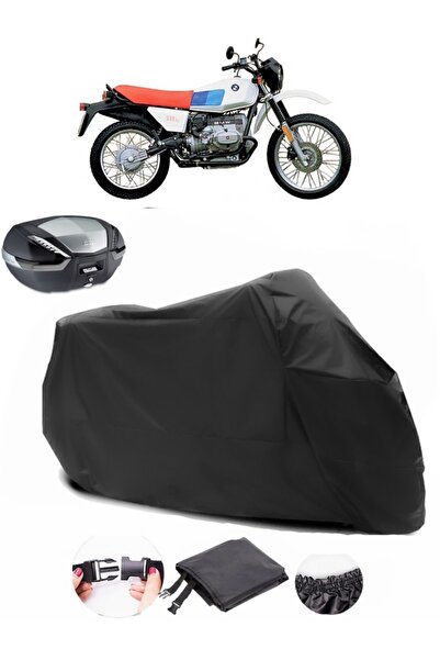 Breen أسود Bmw R 80 Gs حقيبة خلفية متوافقة مع القماش المشمع للدراجات النارية ...