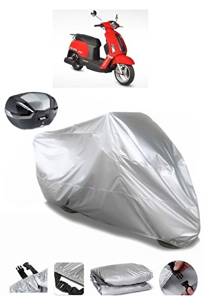 Breen Asia Scooturk-100 Rear Bag Compatible Tarpaulin Premium Quality Motorcy...