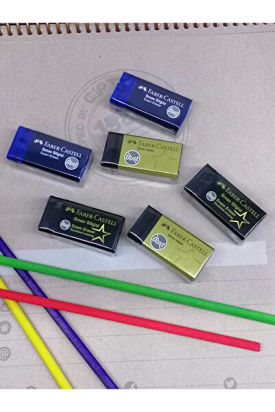 Faber Castell sınav silgisi 6'lı set original