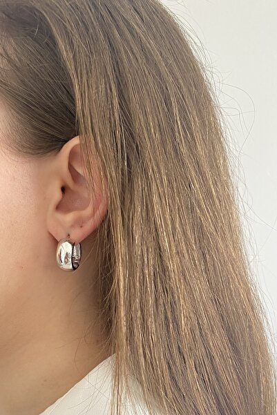 goccias Özel Seri Kalın Küçük Halka Küpe