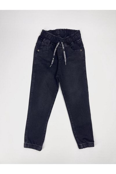 CANBİX Boy's Elastic Real Smoke Jeans