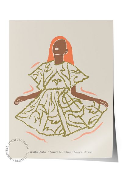 Postifull Απαλή αφίσα τοίχου Bohemian, αφίσα χωρίς πλαίσιο με θέμα τη σκανδιναβική - Διακόσμηση τοίχου υπνοδωματίου, σαλονιού