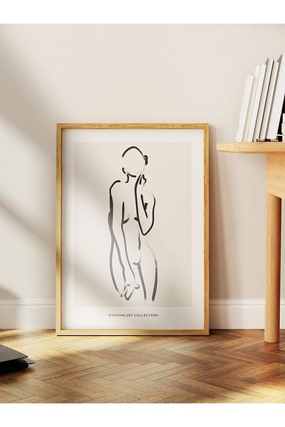 Postifull Απαλή αφίσα Boho Nordic με θέμα Duar - Διακόσμηση σαλονιού, κουζίνας και υπνοδωματίου