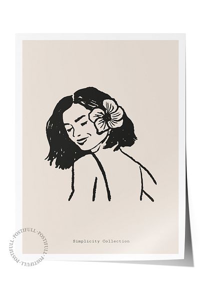 Postifull Απαλή αφίσα Boho Nordic με θέμα Duar - Διακόσμηση σαλονιού, κουζίνας και υπνοδωματίου