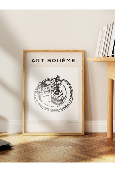 Postifull Απαλή αφίσα Boho Nordic με θέμα Duar - Διακόσμηση σαλονιού, κουζίνας και υπνοδωματίου