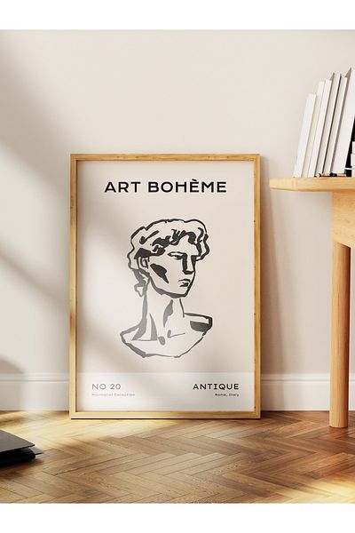 Postifull Απαλή αφίσα Boho Nordic με θέμα Duar - Διακόσμηση σαλονιού, κουζίνας και υπνοδωματίου