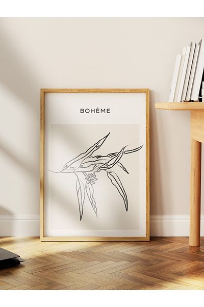 Postifull Απαλή αφίσα τοίχου χωρίς πλαίσιο Boho, αφίσα με θέμα το σκανδιναβικό - Διακόσμηση σαλονιού, κουζίνας και υπνοδωματίου