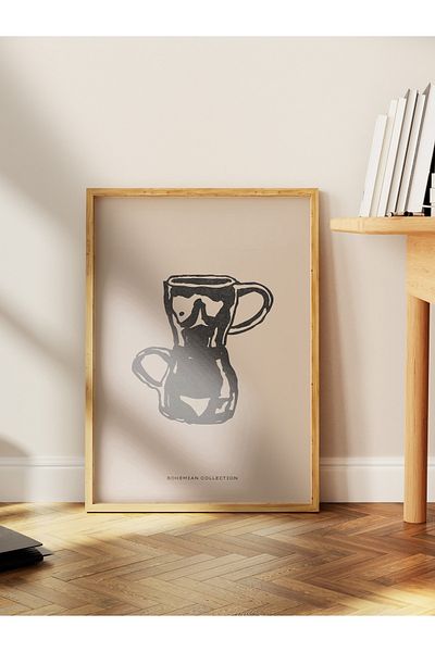 Postifull Απαλή αφίσα Boho Nordic με θέμα Duar - Διακόσμηση σαλονιού, κουζίνας και υπνοδωματίου