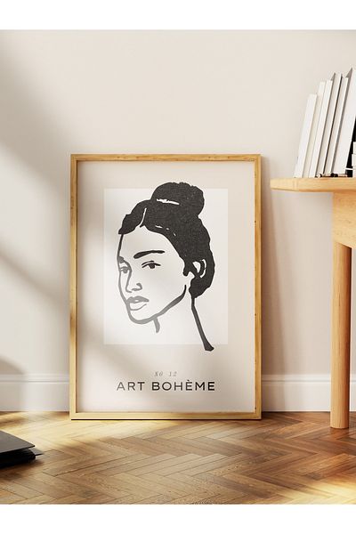 Postifull Απαλή αφίσα Boho Nordic με θέμα Duar - Διακόσμηση σαλονιού, κουζίνας και υπνοδωματίου