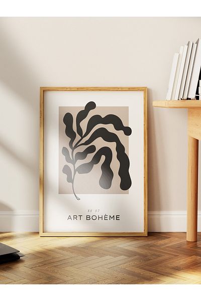 Postifull Απαλή αφίσα Boho Nordic με θέμα Duar - Διακόσμηση σαλονιού, κουζίνας και υπνοδωματίου
