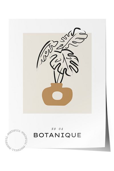 Postifull Απαλή αφίσα Boho Nordic με θέμα Duar - Διακόσμηση σαλονιού, κουζίνας και υπνοδωματίου