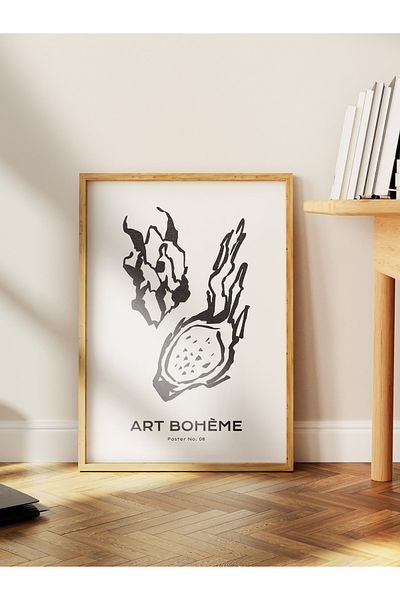 Postifull Απαλή αφίσα Boho Nordic με θέμα Duar - Διακόσμηση σαλονιού, κουζίνας και υπνοδωματίου