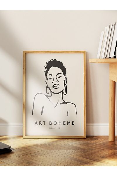 Postifull Απαλή αφίσα Boho Nordic με θέμα Duar - Διακόσμηση σαλονιού, κουζίνας και υπνοδωματίου