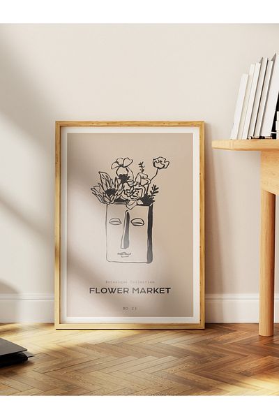 Postifull Απαλή αφίσα Boho Nordic με θέμα Duar - Διακόσμηση σαλονιού, κουζίνας και υπνοδωματίου
