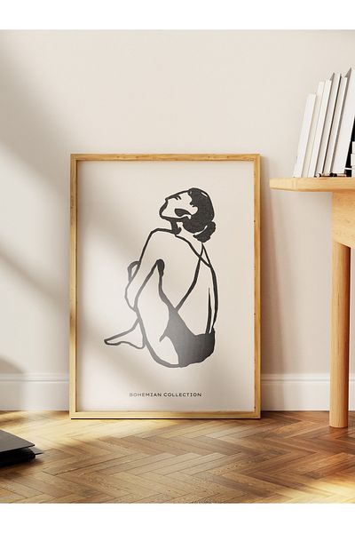 Postifull Απαλή αφίσα Boho Nordic με θέμα Duar - Διακόσμηση σαλονιού, κουζίνας και υπνοδωματίου
