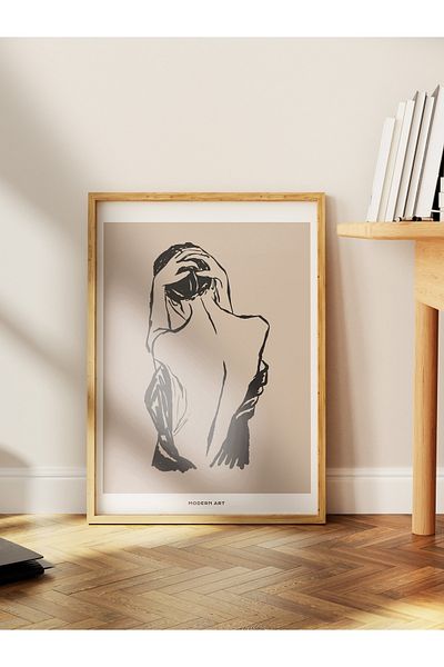 Postifull Απαλή αφίσα τοίχου χωρίς πλαίσιο Boho, αφίσα με θέμα το σκανδιναβικό - Διακόσμηση σαλονιού, κουζίνας και υπνοδωματίου