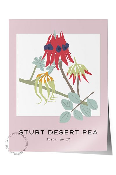 Postifull Αφίσα με θέμα το Tropical Aesthetic Duar - Διακόσμηση χωρίς πλαίσιο, σαλόνι, κουζίνα και υπνοδωμάτιο