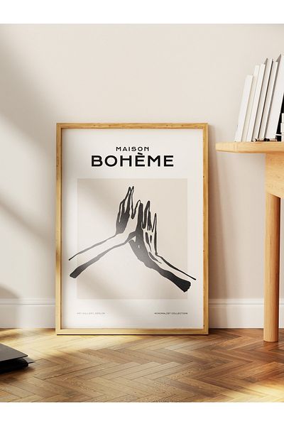 Postifull Απαλή αφίσα Boho Nordic με θέμα Duar - Διακόσμηση σαλονιού, κουζίνας και υπνοδωματίου