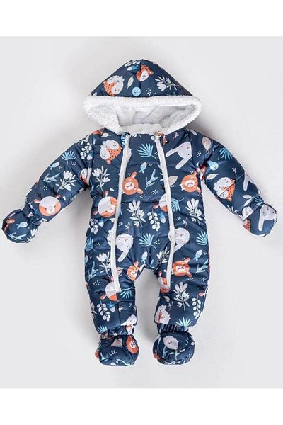 Little Baby Astronaut Cosmonaut Waterproof Jumpsuit with Gloves and Booties