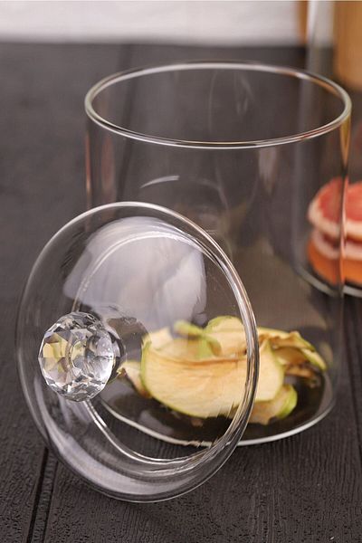 Bambum Candide - Borosilicate Glass Sugar Bowl Large - 950 Ml