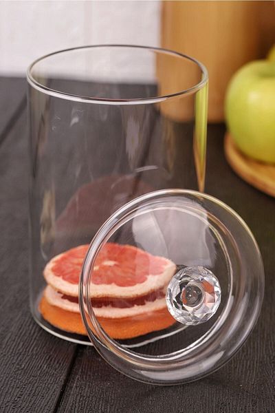 Bambum Candide - Borosilicate Glass Sugar Bowl Large - 950 Ml