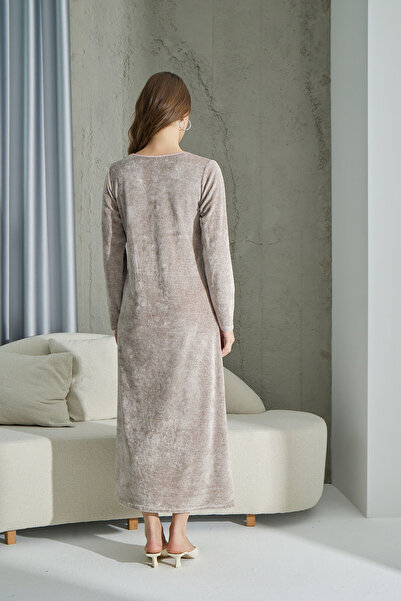 Sevim 15203 VELVET LONG DRESS