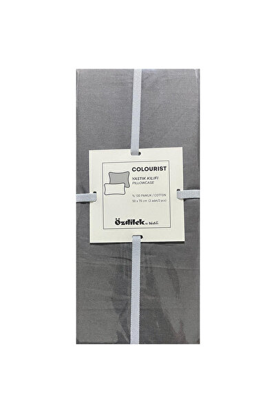 Özdilek Colourist 2-Piece Pillow Case Red Anthracite