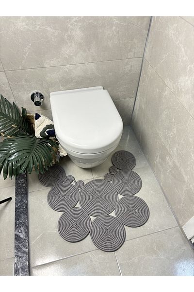 MaVaux Sakura Jute, Ψάθινο, Χαλάκι πόρτας, Χαλάκι μπάνιου, Μπροστινό χαλάκι τουαλέτας, Χαλάκι τουαλέτας, Διπλής όψης
