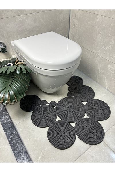 MaVaux Sakura Jute, Ψάθινο, Χαλάκι πόρτας, Χαλάκι μπάνιου, Μπροστινό χαλάκι τουαλέτας, Χαλάκι τουαλέτας, Διπλής όψης