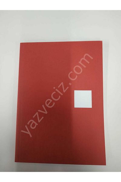 Fabriano 10*15 Fabriano flat sheet notebook- red