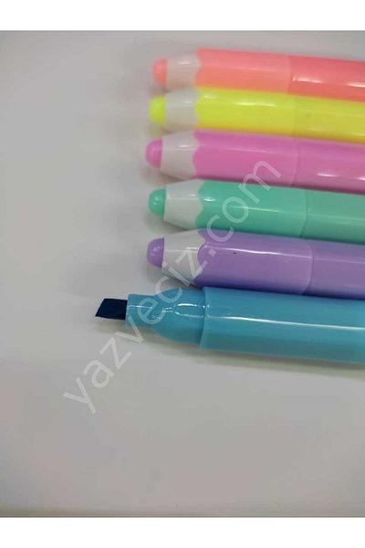 Concord 6-Piece Pen Patterned Highlighter Set