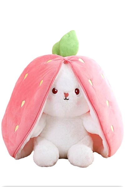 Canestar EN TATLI ÇİLEK TAVŞAN UYKU ARKADAŞI 50CM- ÖZEL TASARIM HEM ÇİLEK HEM...