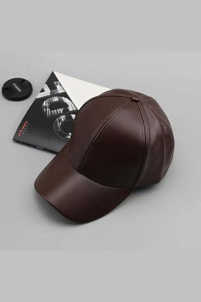 BAHELS Bitter Brown Unisex Vegan Δερμάτινο Καπέλο