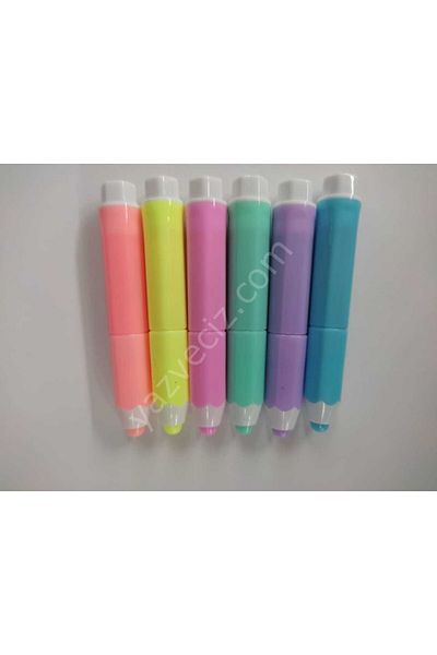 Concord 6-Piece Pen Patterned Highlighter Set