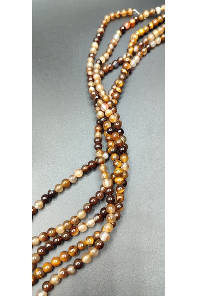 Egem aksesuar Низ от стъклени бижутерийни мъниста 6 мм 1 низ